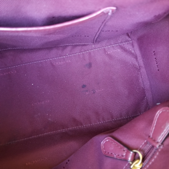 Big tan leather  COACH Bag ❤SALE❤ - Picture 7 of 16